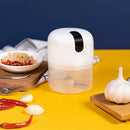 Mini Processador Elétrico de Alimentos Portátil com 3 lâminas de aço inox USB 250 ml Bivolt