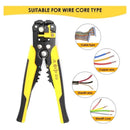 Alicate Automático Decapador Crimpador Alicate de Eletricista Descacador Fios Decapador Fio Automático 5 Em 1