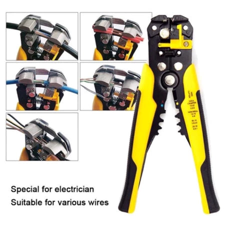 Alicate Automático Decapador Crimpador Alicate de Eletricista Descacador Fios Decapador Fio Automático 5 Em 1