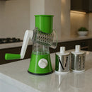 Ralador Multiuso De Cozinha Com Manivela - Fatiador/ Ralador