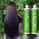 Kit Progressiva Sem Formol Orgânica | Fibra de Bambu | Phyto Liss 300ml + Protetor Térmico