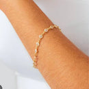 Kit Conjunto Colar + Pulseira+ Brinco Ponto de Luz Banhado à Ouro 18k Folheado