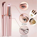 Kit de cuidados femininos lápis para sobrancelha + Depilador recarregável sem fio 2 em 1