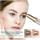 Kit de cuidados femininos lápis para sobrancelha + Depilador recarregável sem fio 2 em 1